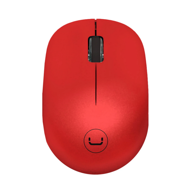 mouse inalambrico curve rojo ms6526rd