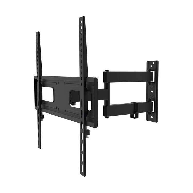 soporte tv wall mount full motion single arm 55" unno tm8057bk