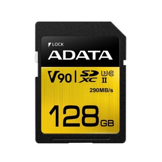 Memoria SD ADATA 128GB UHS-II U3 Class10