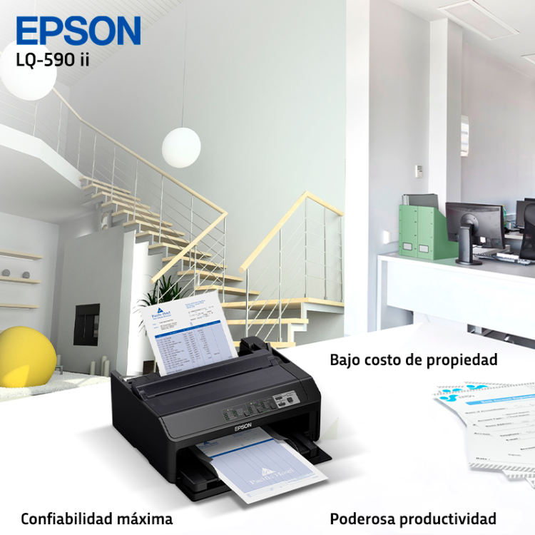 Epson Impresor Matricial Lq 590ii 24 Pin 2978