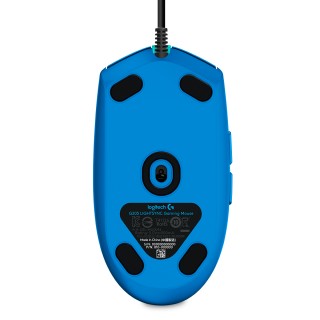 Mouse para juegos LOGITECH USB G203 LIGHTSYNC RGB