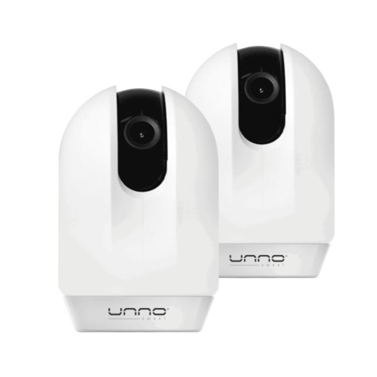 Combo duo: Cámara smart wifi interior cam 6 1080p UNNO cm1406wt