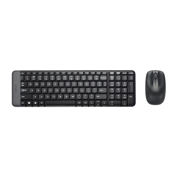 Kit teclado y mouse LOGITECH Wireless MK220 Español