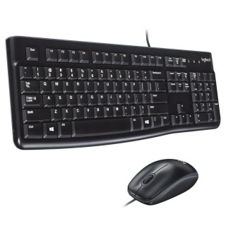 Kit teclado y mouse LOGITECH USB MK120 Español