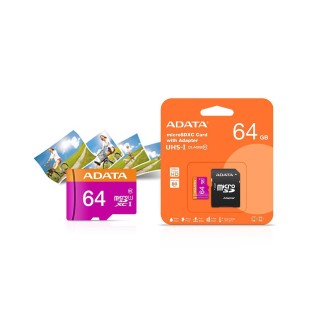 Tarjeta micro SD ADATA 64GB UHS-I Class 10