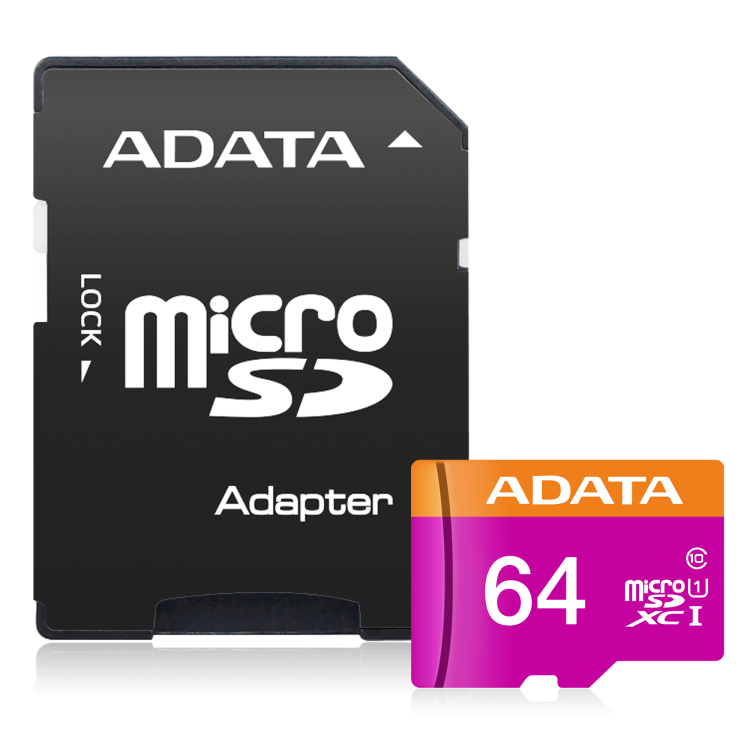 Tarjeta micro SD ADATA 64GB UHS-I Class 10