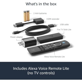 Amazon Fire TV Stick lite HD con mando por voz Alexa