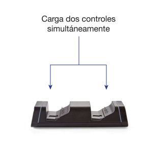 Soporte de carga doble VERBATIM para controles de XBOX