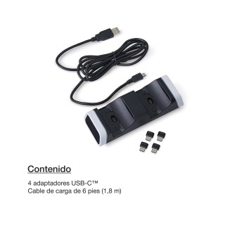 Soporte de carga doble VERBATIM para controles dualsense de PlayStation®5