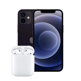 Combo: iPhone 12 128GB + Airpods APPLE (2da generación)