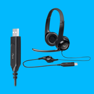 Auriculares LOGITECH USB H390