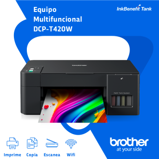 Multifuncional BROTHER DCP-T420W - inalámbrico