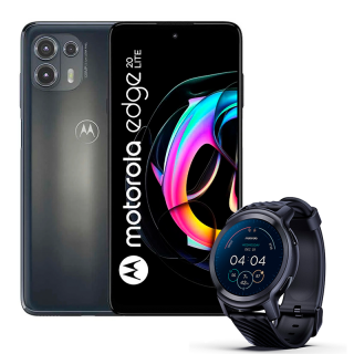 Telefono Motorola edge 20 lite + Motorola watch 100 phantom black