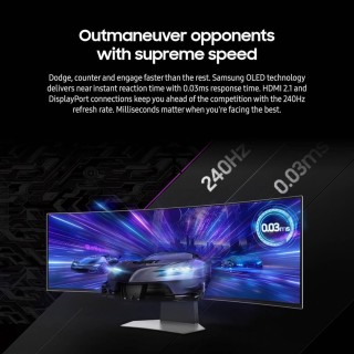 Monitor SAMSUNG Odyssey OLED G9 49" HDR 240 hz