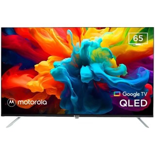 Televisor MOTOROLA 65 pulgadas UHD QLED GOOGLE TV sin marco